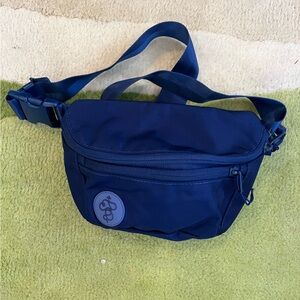 Baboon to the Moon Navy Blue Crossbody Bag Fanny Pack Cordura